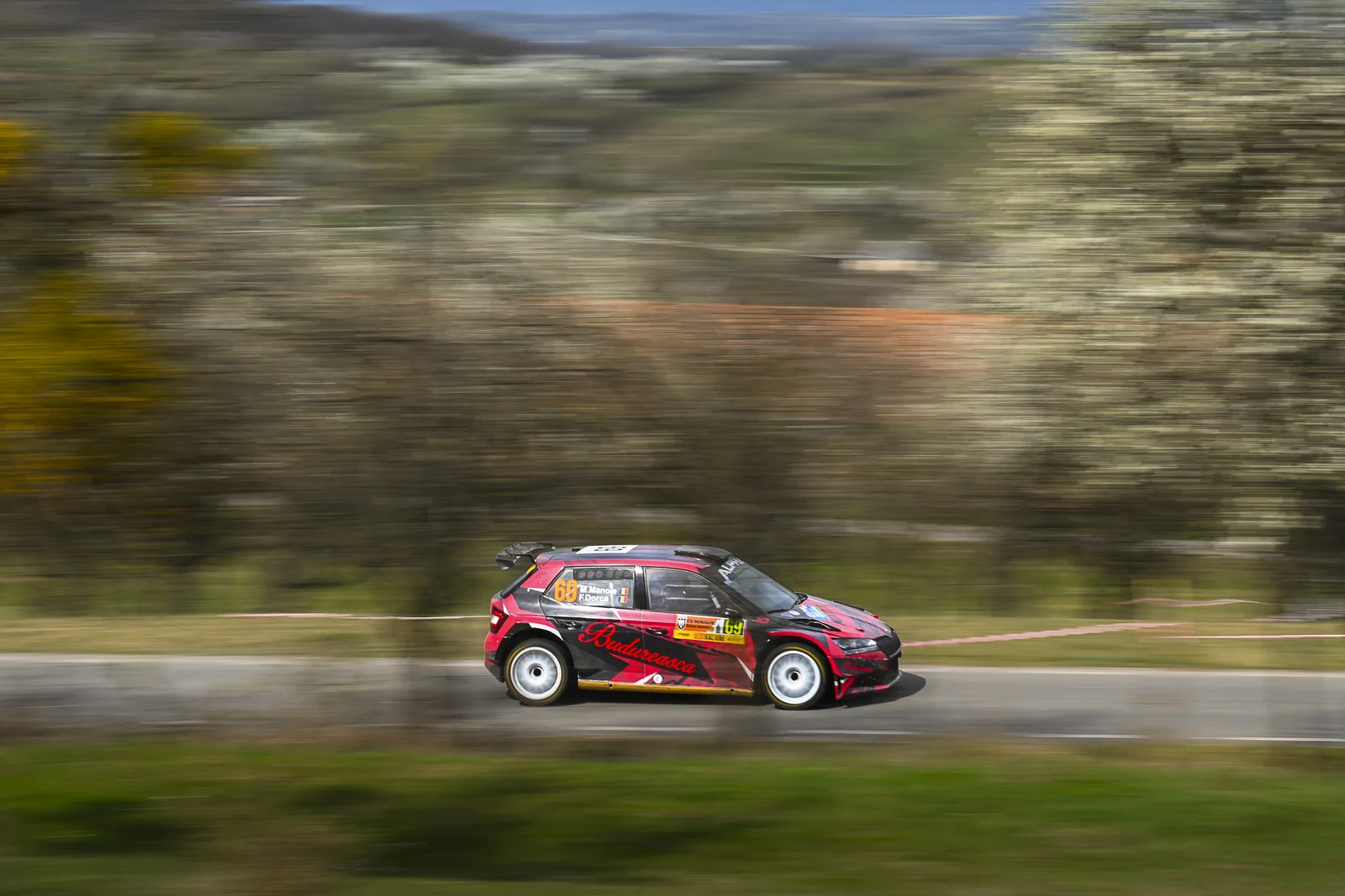 Škoda Fabia nr. 69 în viteză, Raliul Maramureșului
